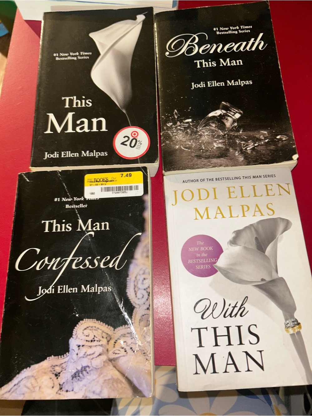 Jodi Ellen Malpas This Man Paperback Book Lot